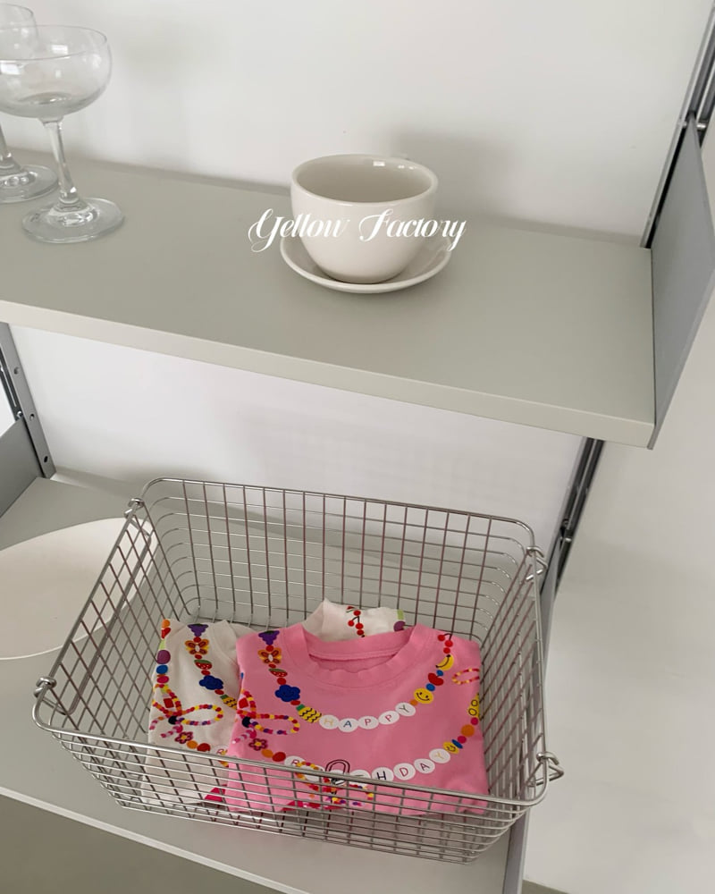 Yellow Factory - Korean Baby Fashion - #babygirlfashion - Happy Birthday Tee - 10