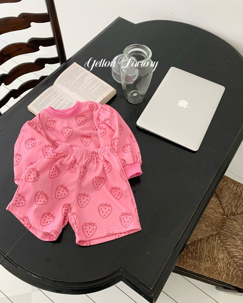 Yellow Factory - Korean Baby Fashion - #babygirlfashion - Berry Berry Set - 6