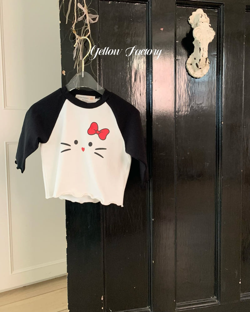 Yellow Factory - Korean Baby Fashion - #babylifestyle - Meow Tee - 10