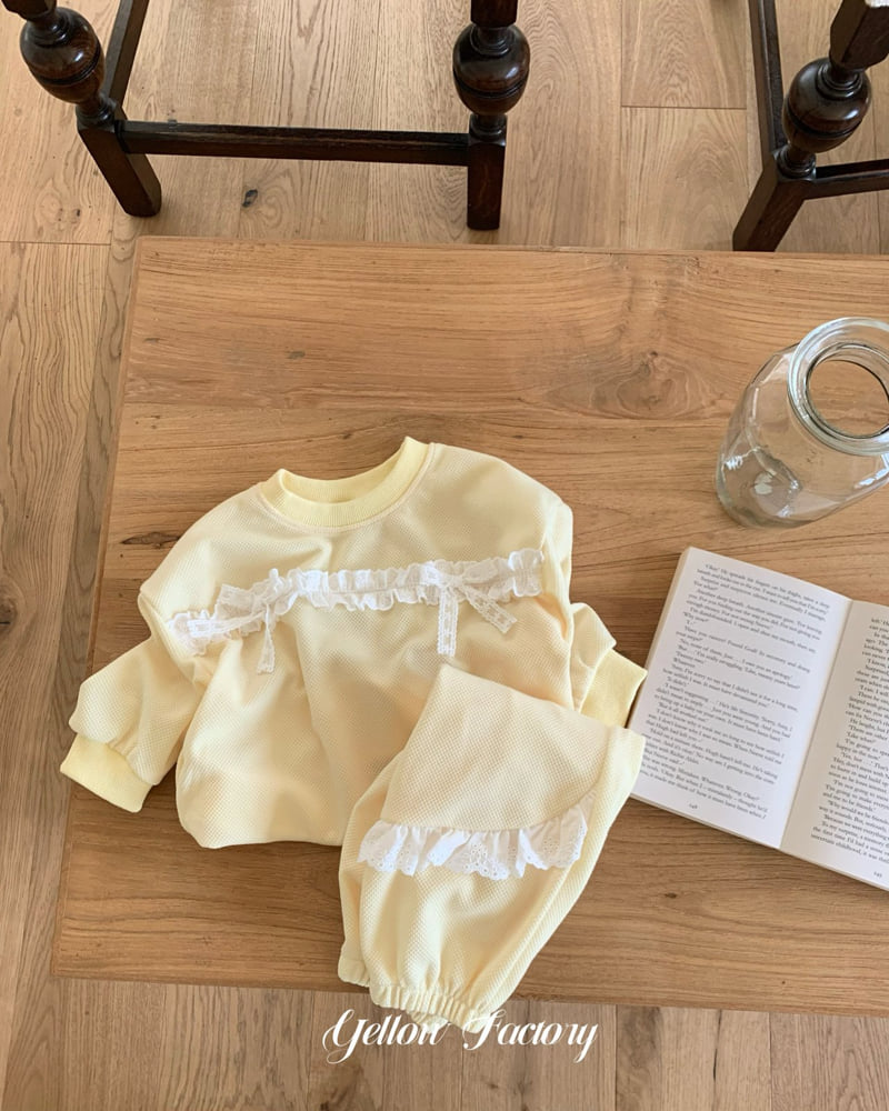 Yellow Factory - Korean Baby Fashion - #babylifestyle - Lumi Lace Set - 6