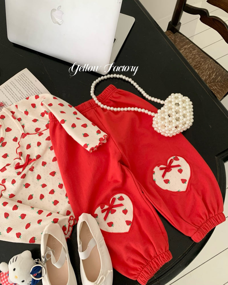 Yellow Factory - Korean Baby Fashion - #babylifestyle - Lulu Heart Pants - 12