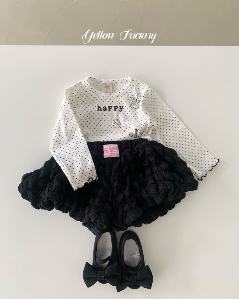 Yellow Factory - Korean Baby Fashion - #babylifestyle - Happy Dot Tee - 6