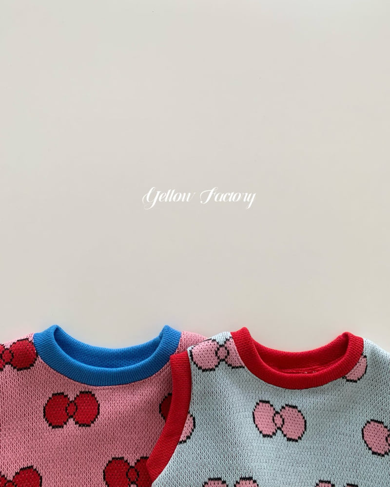 Yellow Factory - Korean Baby Fashion - #babyoninstagram - Aki Frill Knit Vest - 11