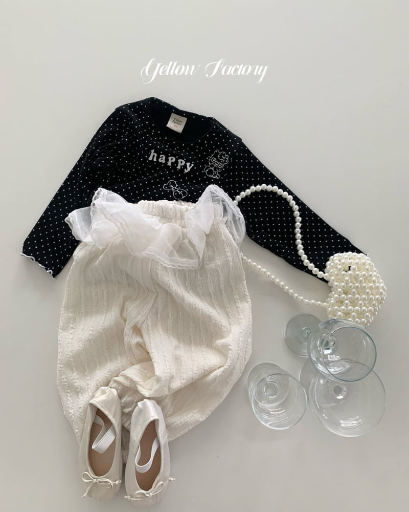 Yellow Factory - Korean Baby Fashion - #babyoutfit - Viola Frill Texture Pants - 11