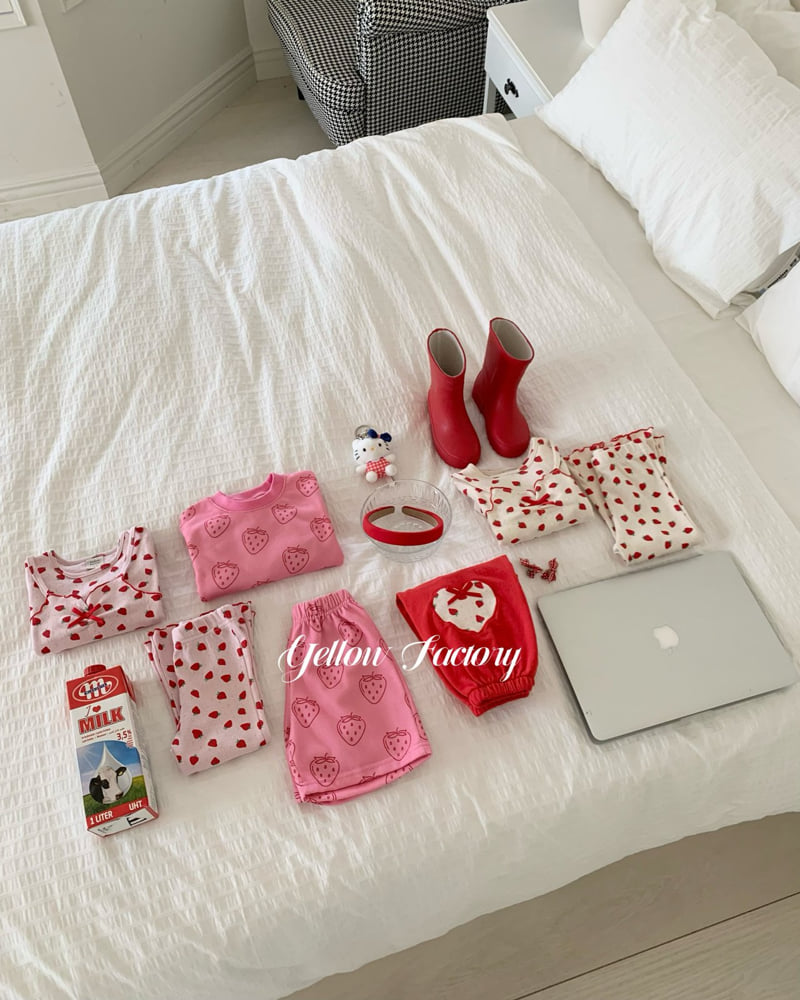 Yellow Factory - Korean Baby Fashion - #babyoutfit - Berry Berry Set - 11