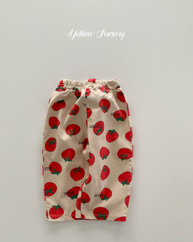 Yellow Factory - Korean Baby Fashion - #onlinebabyboutique - Tomato Pants - 8
