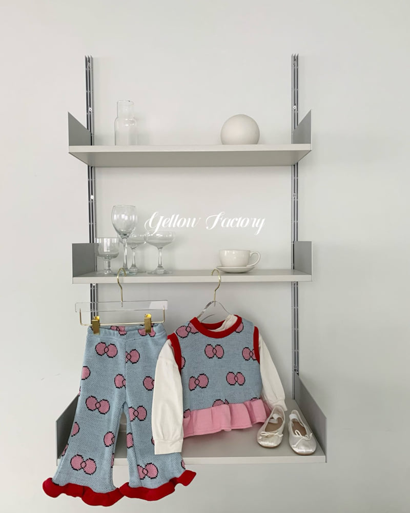 Yellow Factory - Korean Baby Fashion - #onlinebabyshop - Aki Frill Knit Pants - 12