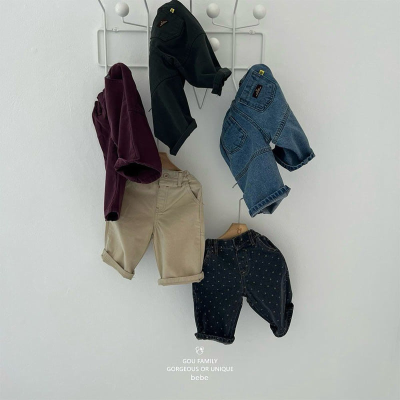 go;u - Korean Baby Fashion - #babyboutique - Bebe Five Pants - 11
