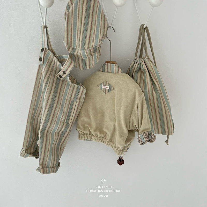 go;u - Korean Baby Fashion - #babyboutique - Bebe I Know Overalls - 8
