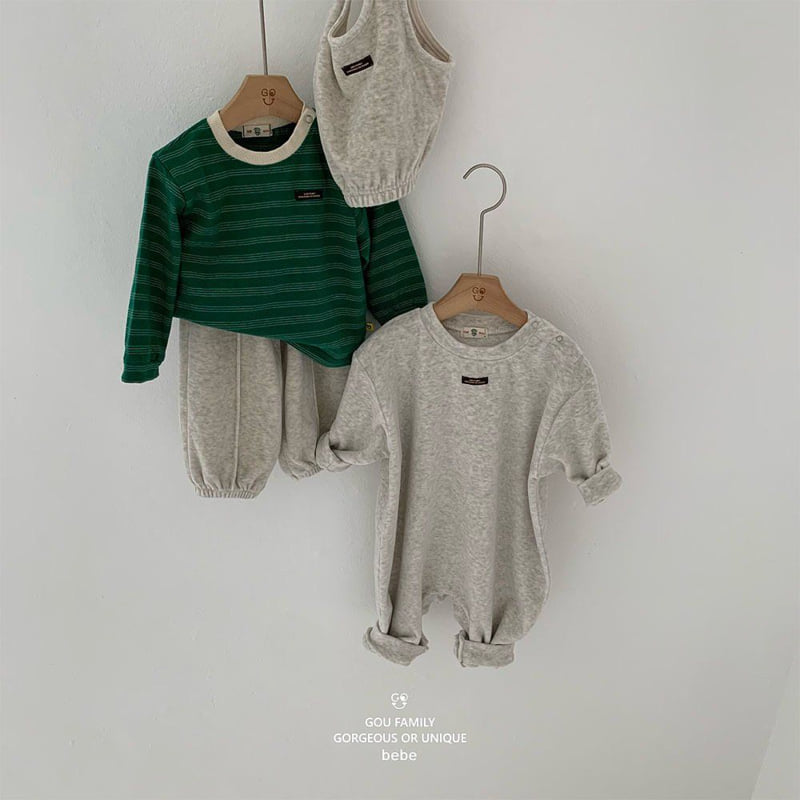 go;u - Korean Baby Fashion - #babyboutique - Bebe Bello Yuyu Set - 7