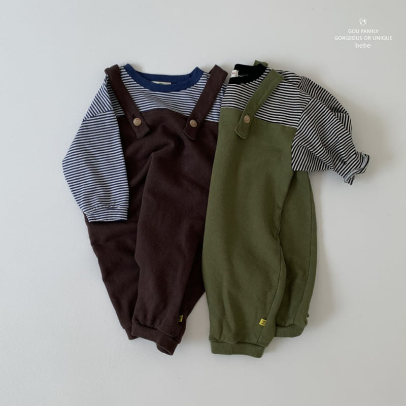 go;u - Korean Baby Fashion - #babyboutiqueclothing - Bebe Hanaji Long Suit