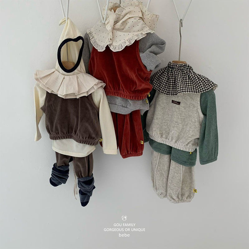 go;u - Korean Baby Fashion - #babyboutiqueclothing - Bebe Bello Yuyu Set - 8