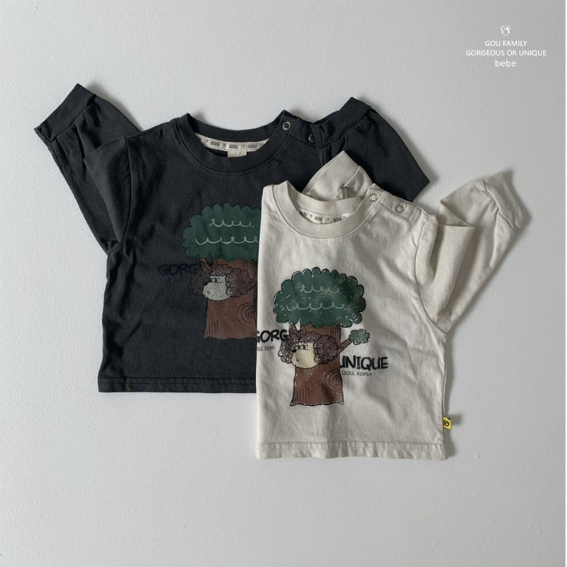 go;u - Korean Baby Fashion - #babyboutiqueclothing - Bebe Tree Dot Tee