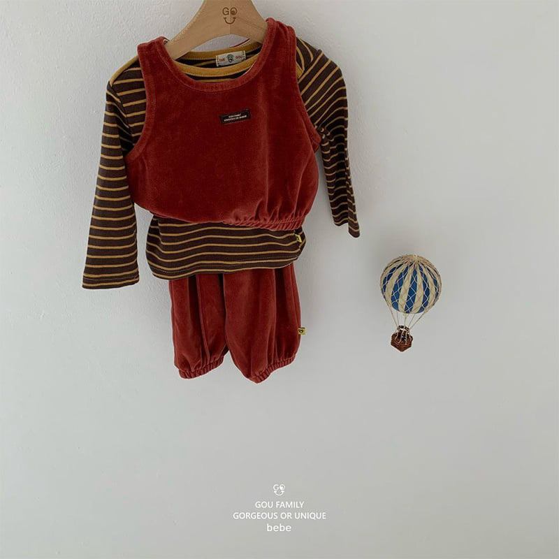 go;u - Korean Baby Fashion - #babyclothing - Bebe Life Tee - 3
