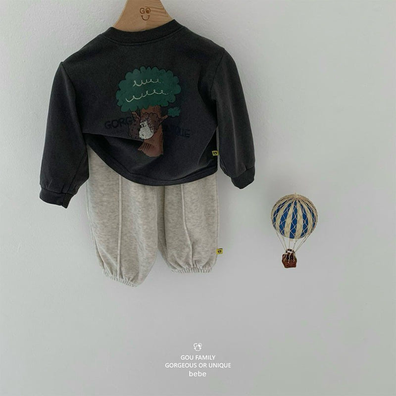 go;u - Korean Baby Fashion - #babyclothing - Bebe Tree Dot Tee - 2