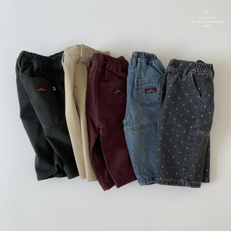 go;u - Korean Baby Fashion - #babyfever - Bebe Five Pants