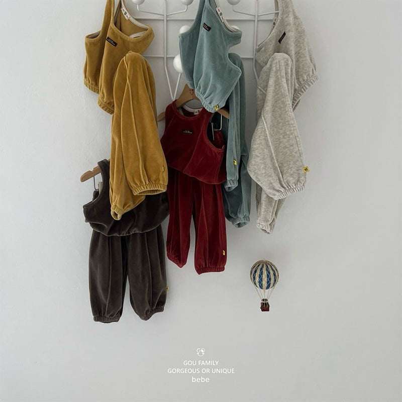 go;u - Korean Baby Fashion - #babyfever - Bebe Bello Yuyu Set - 11