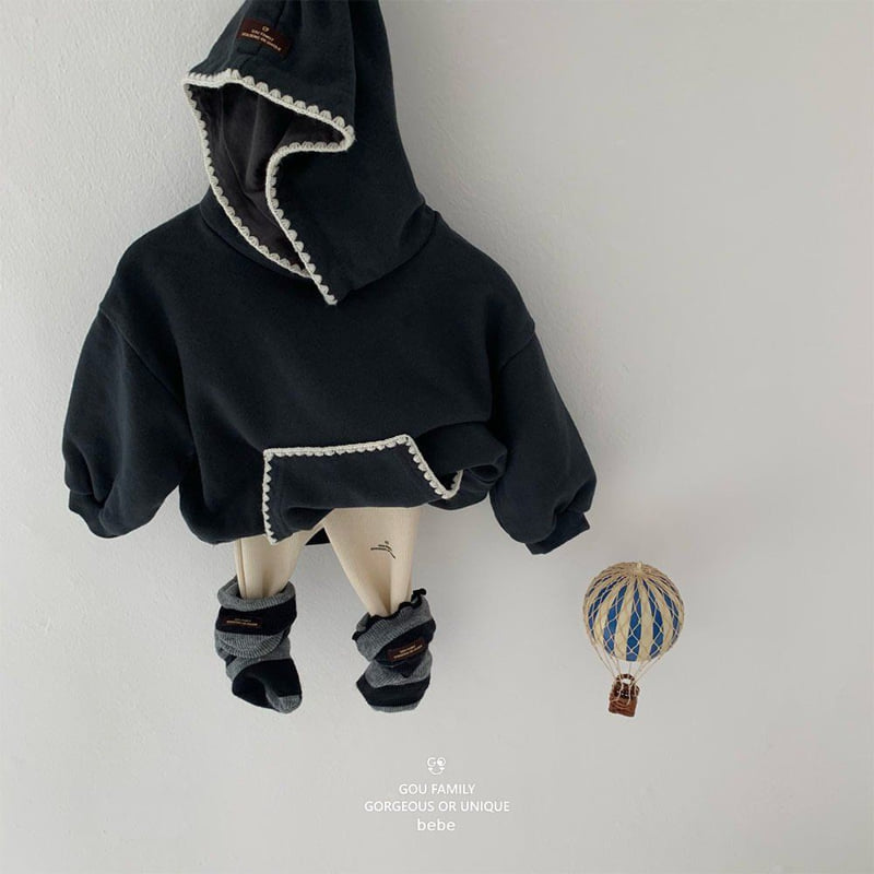 go;u - Korean Baby Fashion - #babyfever - Bebe Meloman Sweatshirt - 2