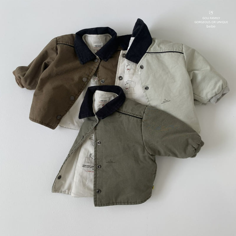go;u - Korean Baby Fashion - #babygirlfashion - Bebe Teamwork Jacket