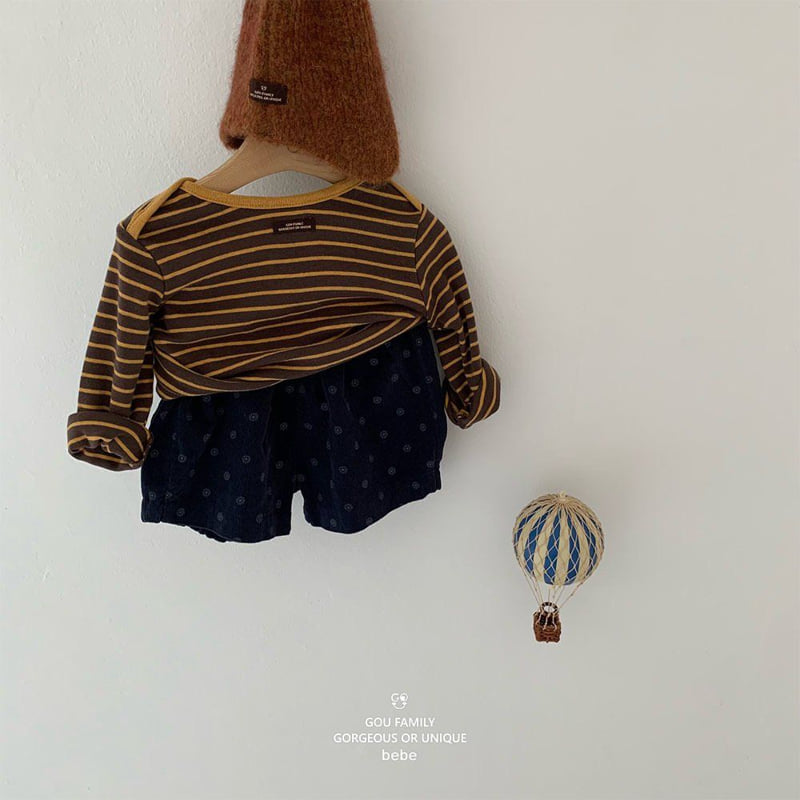 go;u - Korean Baby Fashion - #babygirlfashion - Bebe Life Tee - 6