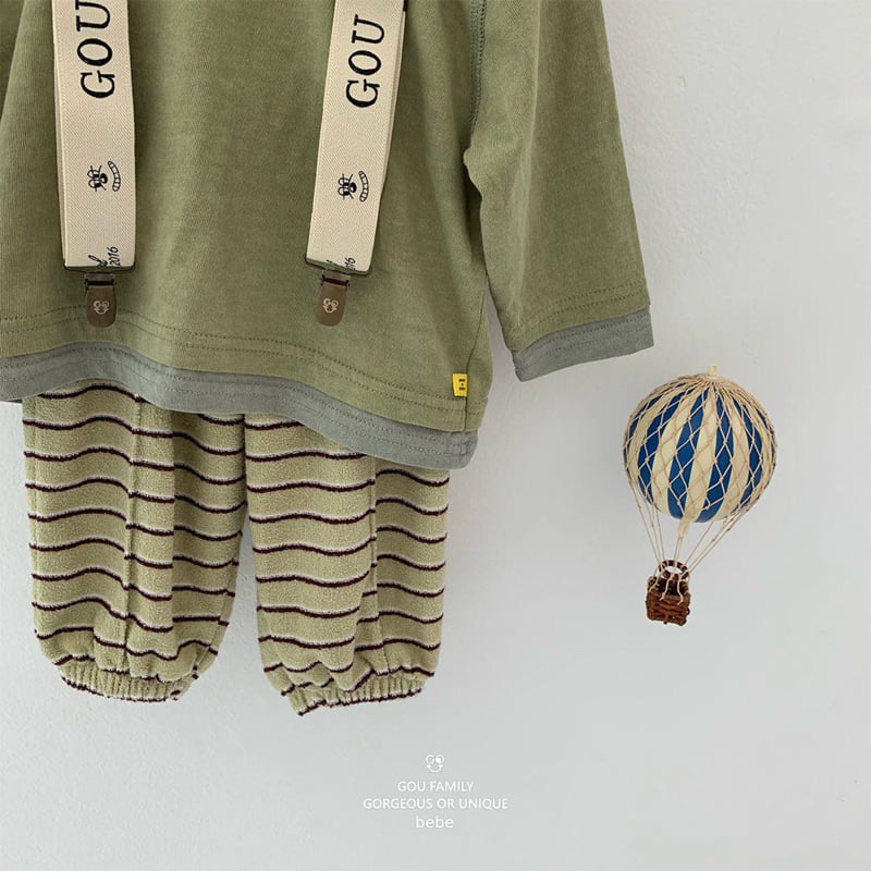 go;u - Korean Baby Fashion - #babygirlfashion - Bebe Damdum Tee - 5