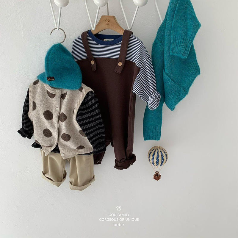go;u - Korean Baby Fashion - #babylifestyle - Bebe Five Tee - 9