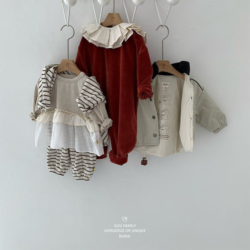 go;u - Korean Baby Fashion - #babyoninstagram - Bebe Juju Pants - 5