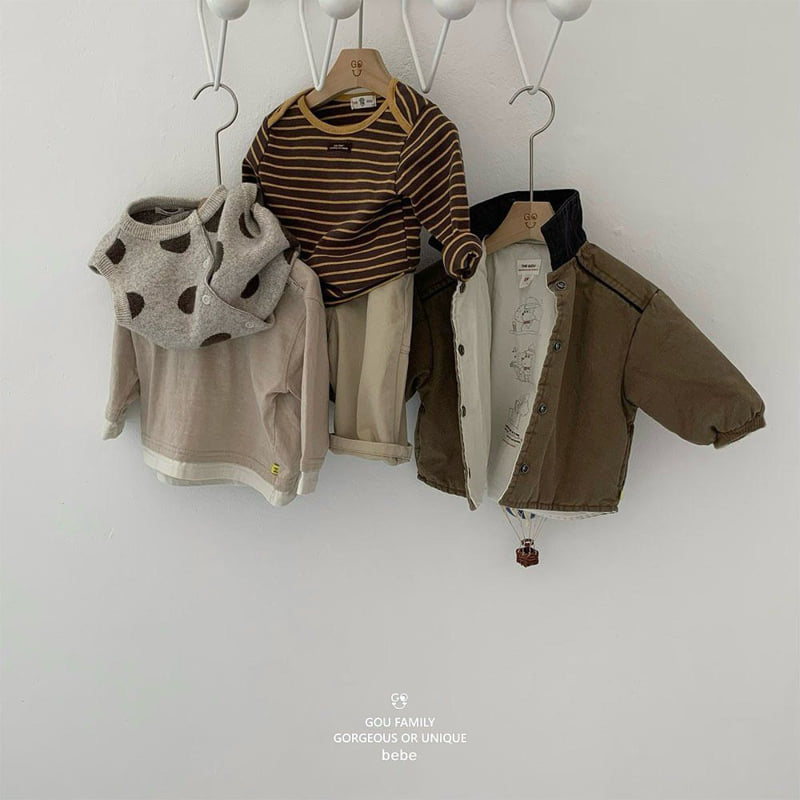 go;u - Korean Baby Fashion - #babyoninstagram - Bebe Teamwork Jacket - 3