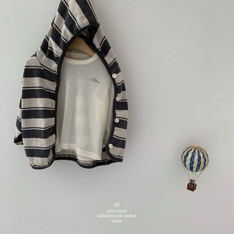 go;u - Korean Baby Fashion - #babyoninstagram - Bebe Elastic Tee - 9
