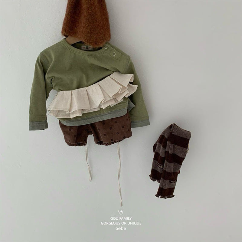 go;u - Korean Baby Fashion - #babyoninstagram - Bebe Damdum Tee - 7