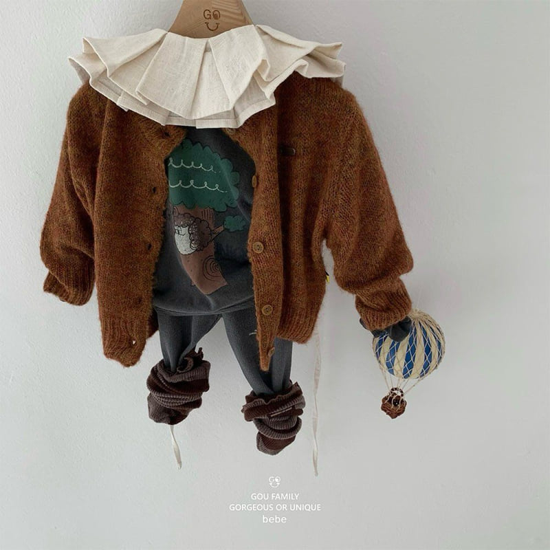go;u - Korean Baby Fashion - #babyoninstagram - Bebe Tree Dot Tee - 7