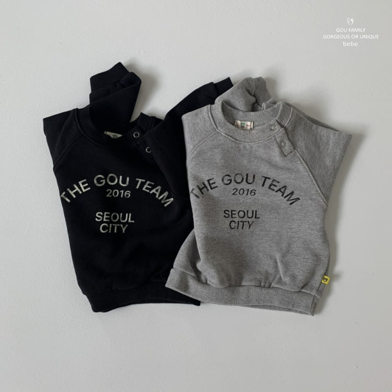 go;u - Korean Baby Fashion - #babyoninstagram - Bebe Goyu Sweatshirt