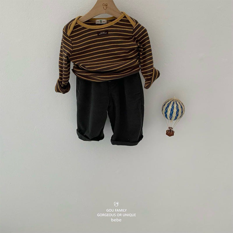 go;u - Korean Baby Fashion - #babyootd - Bebe Life Tee - 9