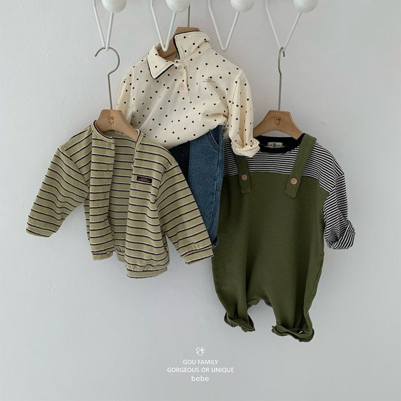 go;u - Korean Baby Fashion - #babyoninstagram - Bebe Bongbong Cardigan - 4