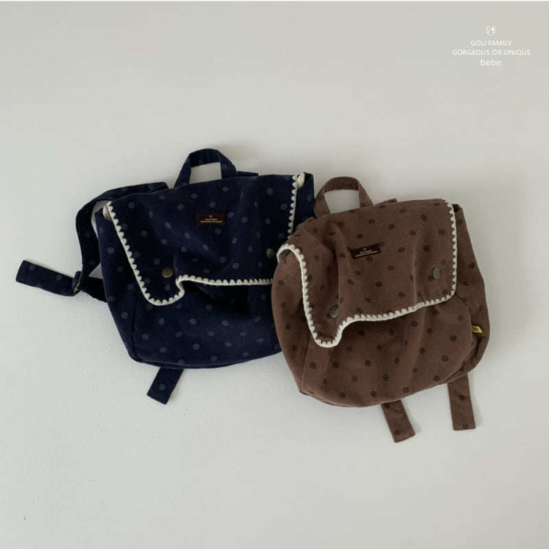 go;u - Korean Baby Fashion - #babyoutfit - Bebe Songsong Bag