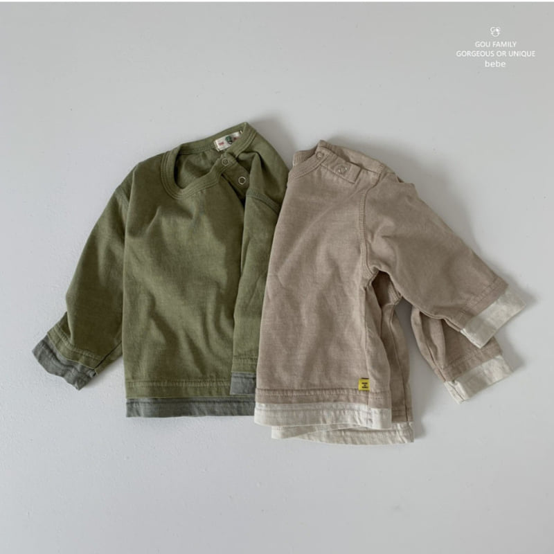 go;u - Korean Baby Fashion - #babyoutfit - Bebe DamDam Tee