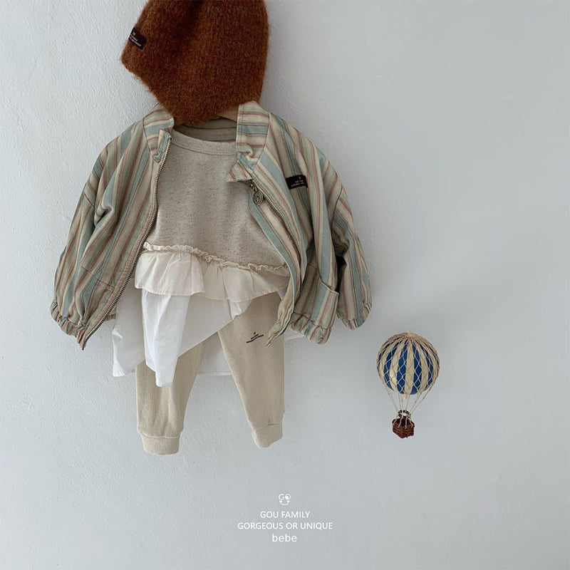 go;u - Korean Baby Fashion - #babyoutfit - Bebe Particle Leggings - 3