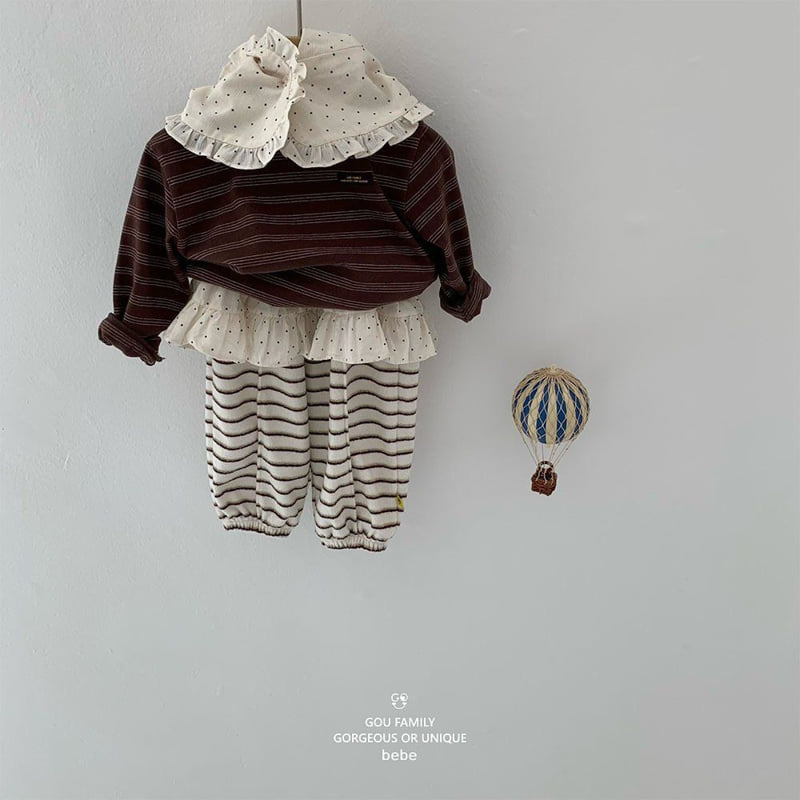 go;u - Korean Baby Fashion - #babyoutfit - Bebe Juju Pants - 7
