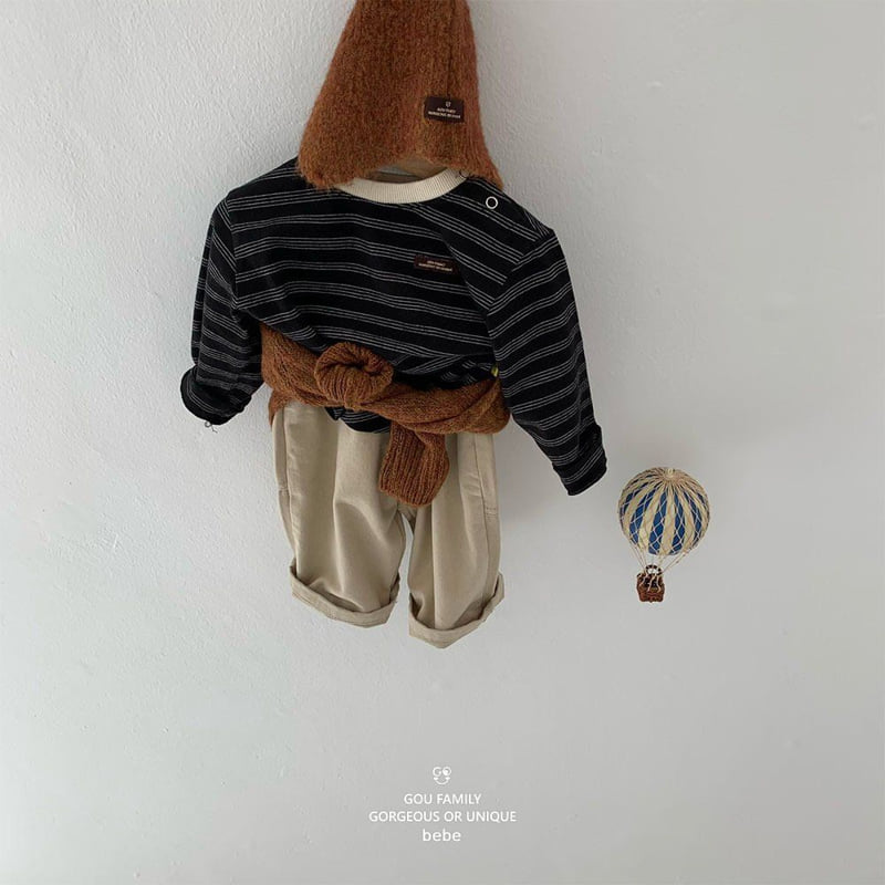 go;u - Korean Baby Fashion - #babyoutfit - Bebe Five Pants - 7