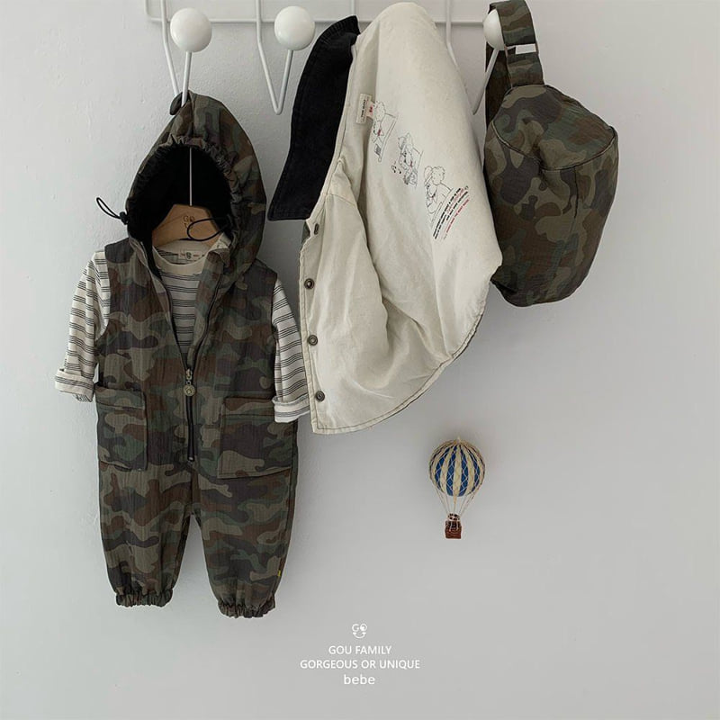 go;u - Korean Baby Fashion - #babyoutfit - Bebe Teamwork Jacket - 6