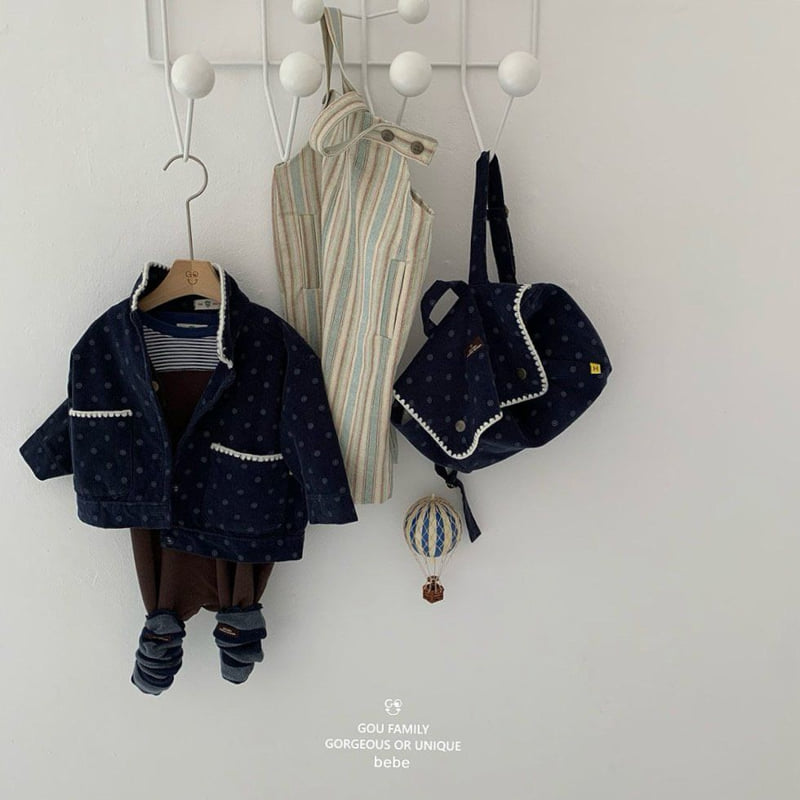 go;u - Korean Baby Fashion - #babyoutfit - Bebe Chestnut Jacket - 8