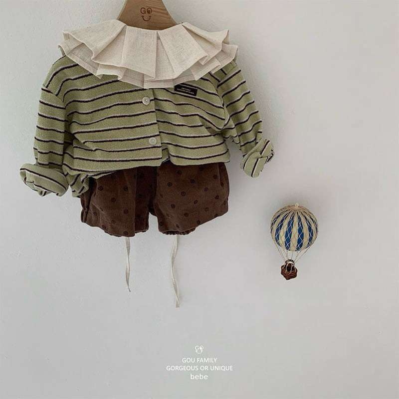 go;u - Korean Baby Fashion - #babyoutfit - Bebe Bongbong Cardigan - 5