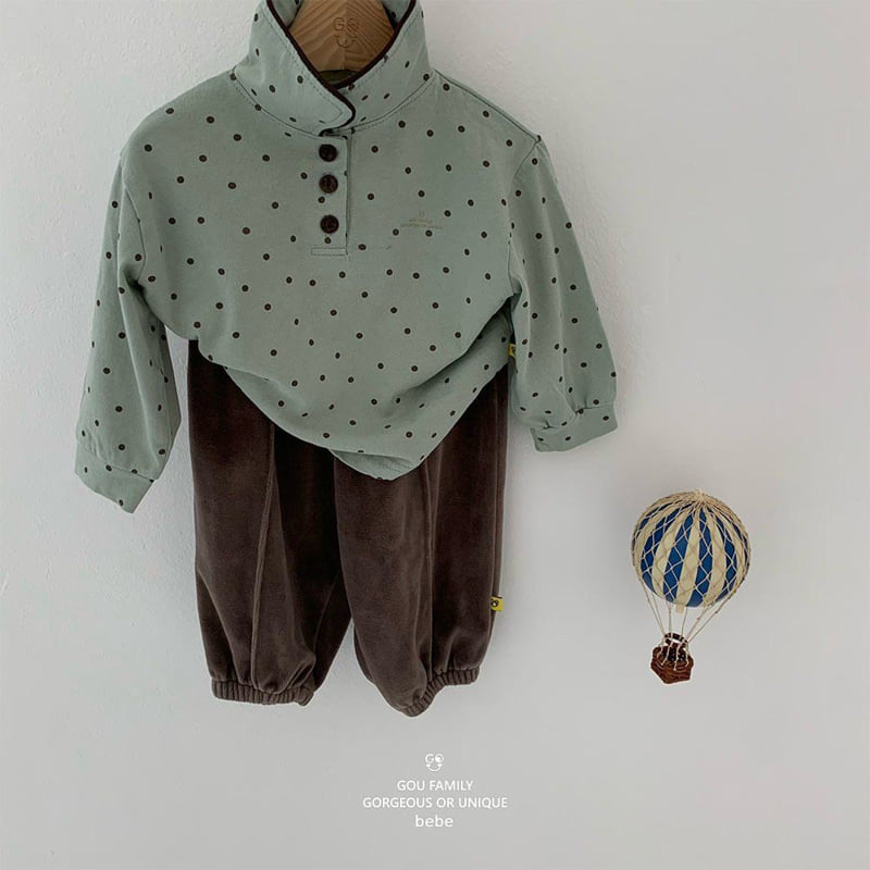 go;u - Korean Baby Fashion - #babywear - Bebe Yes Collar Tee - 2