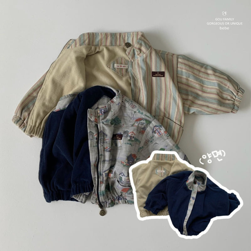 go;u - Korean Baby Fashion - #babywear - Bebe Multi Jumper