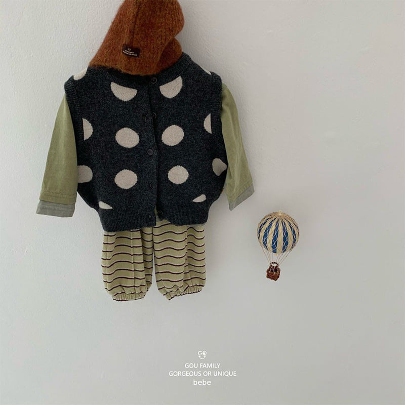 go;u - Korean Baby Fashion - #onlinebabyboutique - Bebe Juju Pants - 10