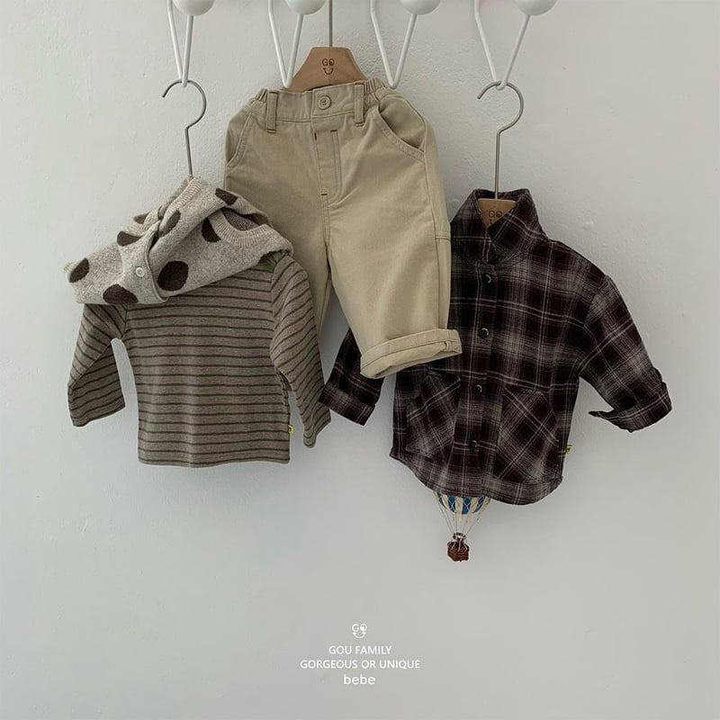 go;u - Korean Baby Fashion - #onlinebabyboutique - Bebe Five Pants - 9