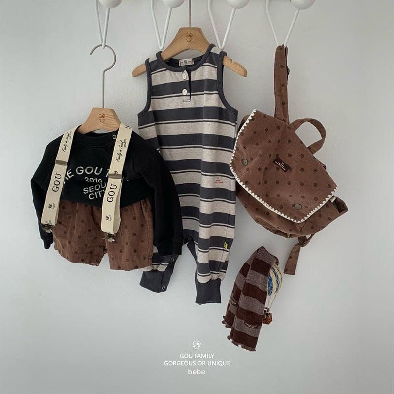 go;u - Korean Baby Fashion - #onlinebabyboutique - Bebe Goyu Sweatshirt - 6