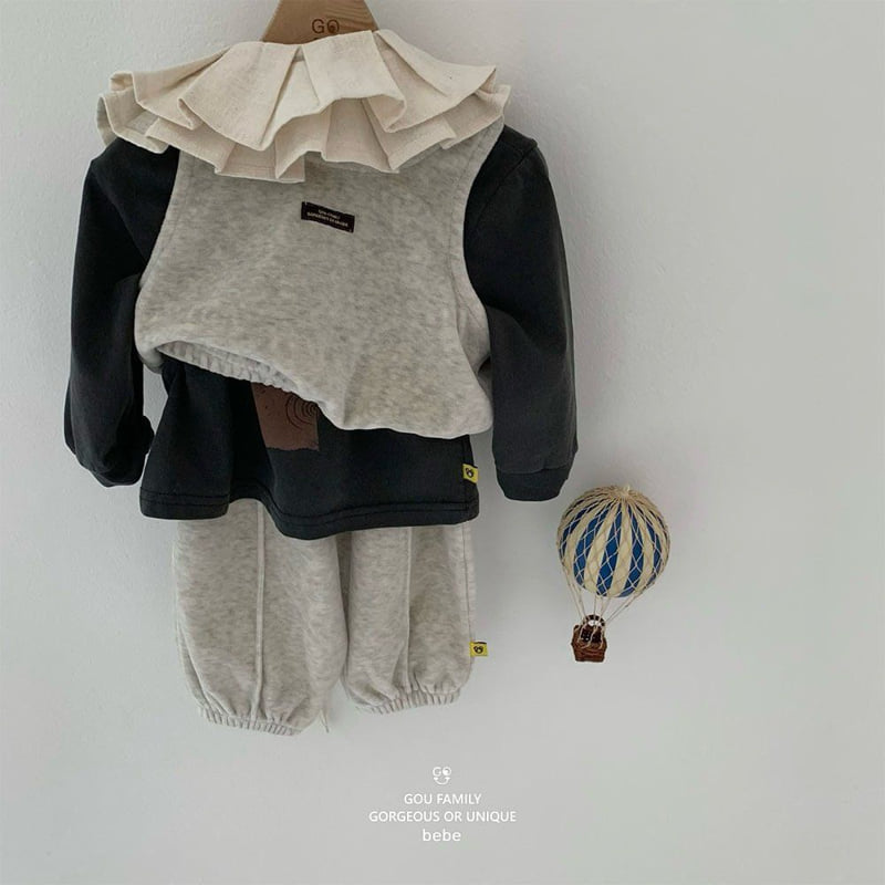 go;u - Korean Baby Fashion - #onlinebabyshop - Bebe Bello Yuyu Set - 5