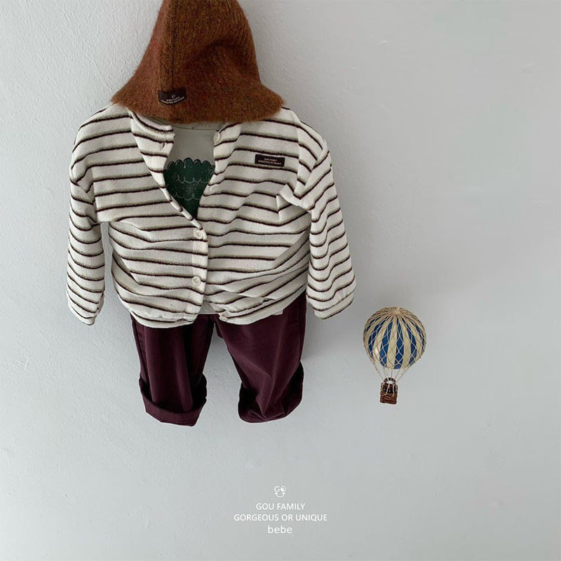 go;u - Korean Baby Fashion - #onlinebabyshop - Bebe Bongbong Cardigan - 9