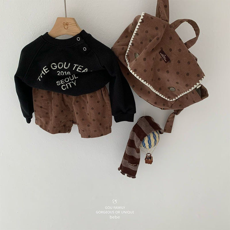 go;u - Korean Baby Fashion - #onlinebabyshop - Bebe Goyu Sweatshirt - 7